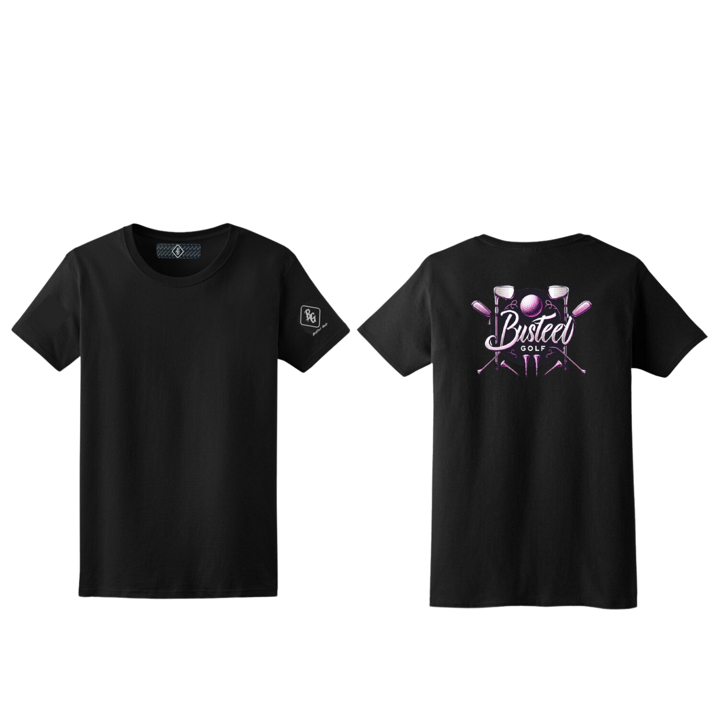 Busted Golf Classic Women's T-Shirt Ladies Tee's V. 1