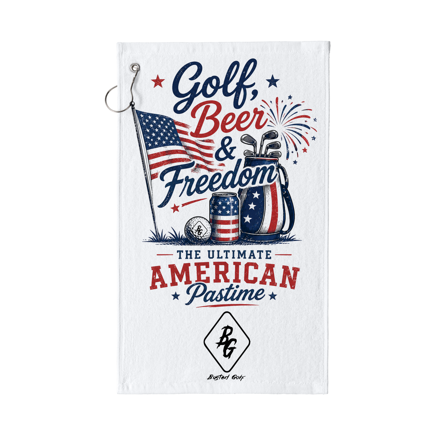 The Golf, Beer & Freedom Towel